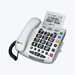 Ενσύρματο Τηλέφωνο Geemarc SERENITIES emergency protection with voice announcement