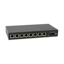 Network Switch LevelOne 9x GE GEP-0925 2.5GbE 108W 8xPoE+ sw