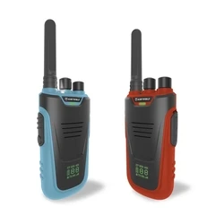Walkie Talkie Kidywolf with Torch Blue/red