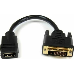 Αντάπτορας HDMI StarTech 8in to DVI-D - Female to Male HDDVIFM8IN 20.32 cm