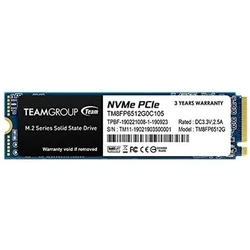 Σκληρός Δίσκος M.2 SSD 512GB Team Group SSD MP33 - 2280 - PCIe 3.0 x4 NVMe