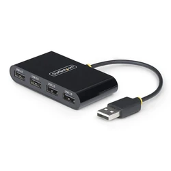 USB Hub StarTech 4-Port USB 2.0 Mini Multi-Port 480Mbps, Overcurrent Protection