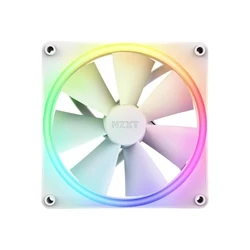 Case Fan 14cm Nzxt F Series F140 RGB DUO Λευκό (RF-D14SF-W1)