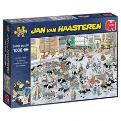 Παζλ Jumbo Jan van Haasteren Der Vieh-Markt 1000 κομμάτια