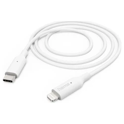 Καλώδιο USB-C Hama Lightning 1.0m Λευκό