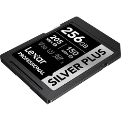 Κάρτα Μνήμης Lexar SDXC 256GB Professional SILVER Plus UHS-I U3 A2 4K V30