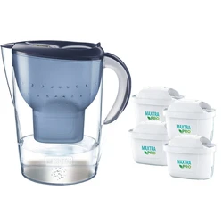 Κανάτα Με Φίλτρο Brita Marella XL + 4 φίλτρα MAXTRA PRO Pure Performance Μπλε