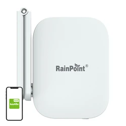 RainPoint Προγραμματιστής Ποτίσματος Βρύσης Ηλιακός 1 Εξόδου με Wi‑Fi