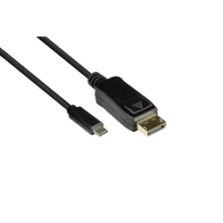 Αντάπτορας USB Goodconnections USB-C to DP1.2 Black 2m