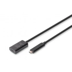 Καλώδιο USB Digitus extension USB-C->USB-C M/F 10G 5,00m