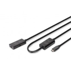 Καλώδιο USB Digitus extension USB-C->USB-C M/F 5G 10,00m