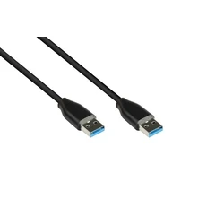 Καλώδιο USB Goodconnections USB 3.2 Gen.2 A-A Black 0,5m