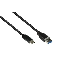 Καλώδιο USB Goodconnections USB3.0 A-USB-C Black 2m