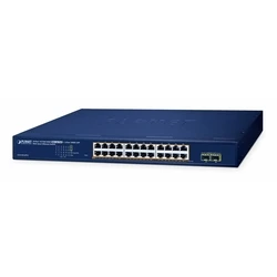 Network Switch Planet 24-Port Poe+ Web Smart GS-2210-24P2S