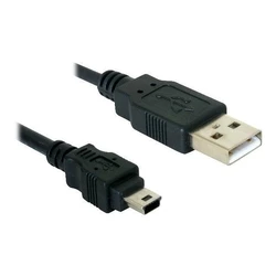 Καλώδιο USB Delock A -> Mini-B M/M 1.50m sw