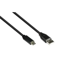 Καλώδιο USB Goodconnections USB2.0 A-C schw. 1m