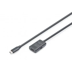 Καλώδιο USB Digitus extension USB-C->USB-C M/F 5G 5,00m