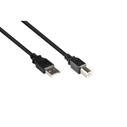 Καλώδιο USB Goodconnections USB2.0 A-B schw. 0,5m