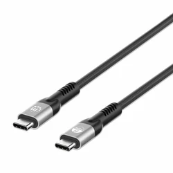 Καλώδιο USB Manhattan USB4 USB-C M/M charging 240W 40Gbit/s 8K 2m