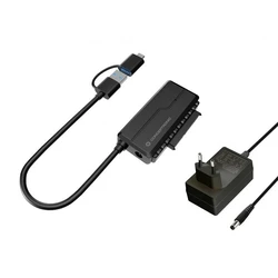 Αξεσουάρ Σκληρών Δίσκων Conceptronic USB-C -> SATA adapter 2.5/3.5" black
