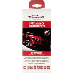 Καθαριστικό Αυτοκινήτου Xantos polishing cloths 50 pcs. white on a roll 28x20cm