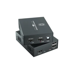 HDMI Extender LevelOne over Cat.5/6 kit 4K, 100m Black