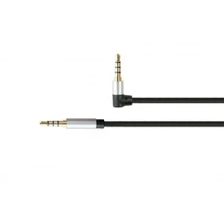 Καλώδιο 3,5mm Python 4-pin jack single-ended black 0.5m