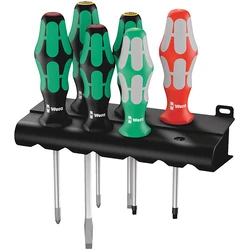 Κατσαβίδια Χειρός Wera 334/368/6 screwdriver set + rack