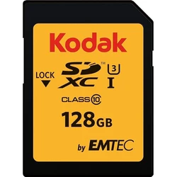 Κάρτα Μνήμης SD 128GB Kodak UHS-I U3 V30 Ultra
