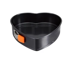Φόρμα Ζαχαροπλαστικής Le Creuset Heart Springform NonStick Carbon
