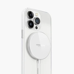 Ασύρματος Φορτιστής Vonmahlen Pad Aura Mini White (AUM00006)