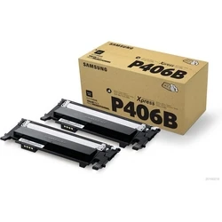 Toner Samsung Twin-Pack Black CLT-P406B (SU374A)