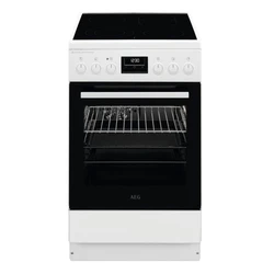 Κουζίνα Κεραμική 50cm Aeg Ccb56491bw White