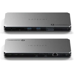 Docking Station Satechi Thunderbolt 4 / 2x USB-A 3.2 / 2x HDMI 2.0 / Ethernet / 180W / TB4 96W