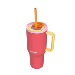 Θερμός Kambukka Rio Tumbler Pink Papaya 950 ml κόκκινο