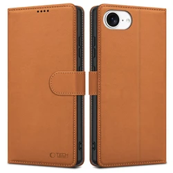Θήκη Κινητού Tech-Protect Wallet για iPhone 16E – saddle brown