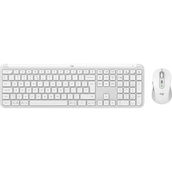 Σετ Πληκτρολόγιο + Ποντίκι Ασύρματο Logitech Signature Slim MK950 Λευκό