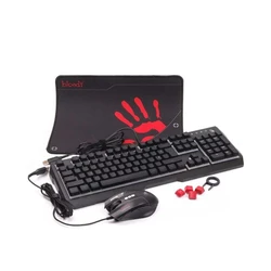 Σετ Πληκτρολόγιο + Ποντίκι Ενσύρματο A4 Tech Bloody B1700 (+ mousepad)