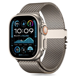 Tech-Protect Milano Apple Watch 6 / 7 / 8 / 9 / 10 / SE / Ultra 1 / 2 44/45/46/49mm Titanium
