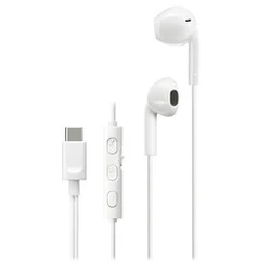 Handsfree Ακουστικά JVC HA-FR17UC Type-C Wired In-Ear White