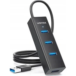 USB Hub Unitek Y-3089V01 USB 3.2 Gen 1 (3.1 Gen 1) Type-A 5000 Mbit/s Black