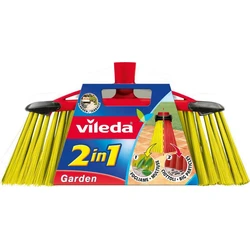 Σκούπα Vileda 2in1 Garden Outdoor (red/yellow)