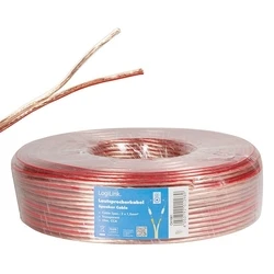 Καλώδιο Ηχείου Logilink Audio 50m 48x0.20mm