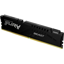 Μνήμη RAM Σταθερού DDR5 64GB Kingston Fury Beast Black [1x64GB 5600MHz CL40]