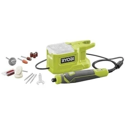 Περιστροφικό Πολυεργαλείο Ryobi High-speed tool ONE+ set with 15 Accessories