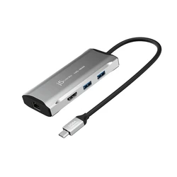 Docking Station J5create 4K60 Elite USB-C 10Gbps Travel