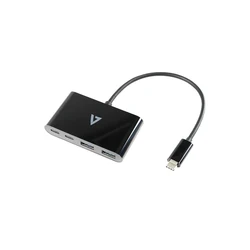 USB Hub V7 USB-C to 4In1 Port Adapter