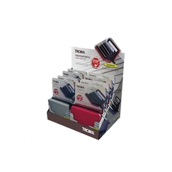 TROIKA Thekendisplay 8x Kartenkoffer Kartenetui (CD129)