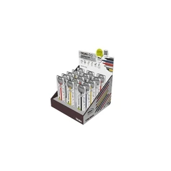 TROIKA Thekendisplay 15xCONSTRUCTION ατελείωτο πολυ-μολύβι (15 τεμ.)