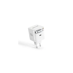 REALPOWER GaN Φορτιστής 65W λευκός, 65 Watt, 2x Type-C